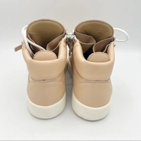 Giuseppe Zanotti Kriss Signature Logo sneakers hi top shoes size 8 - Picture 6 of 9